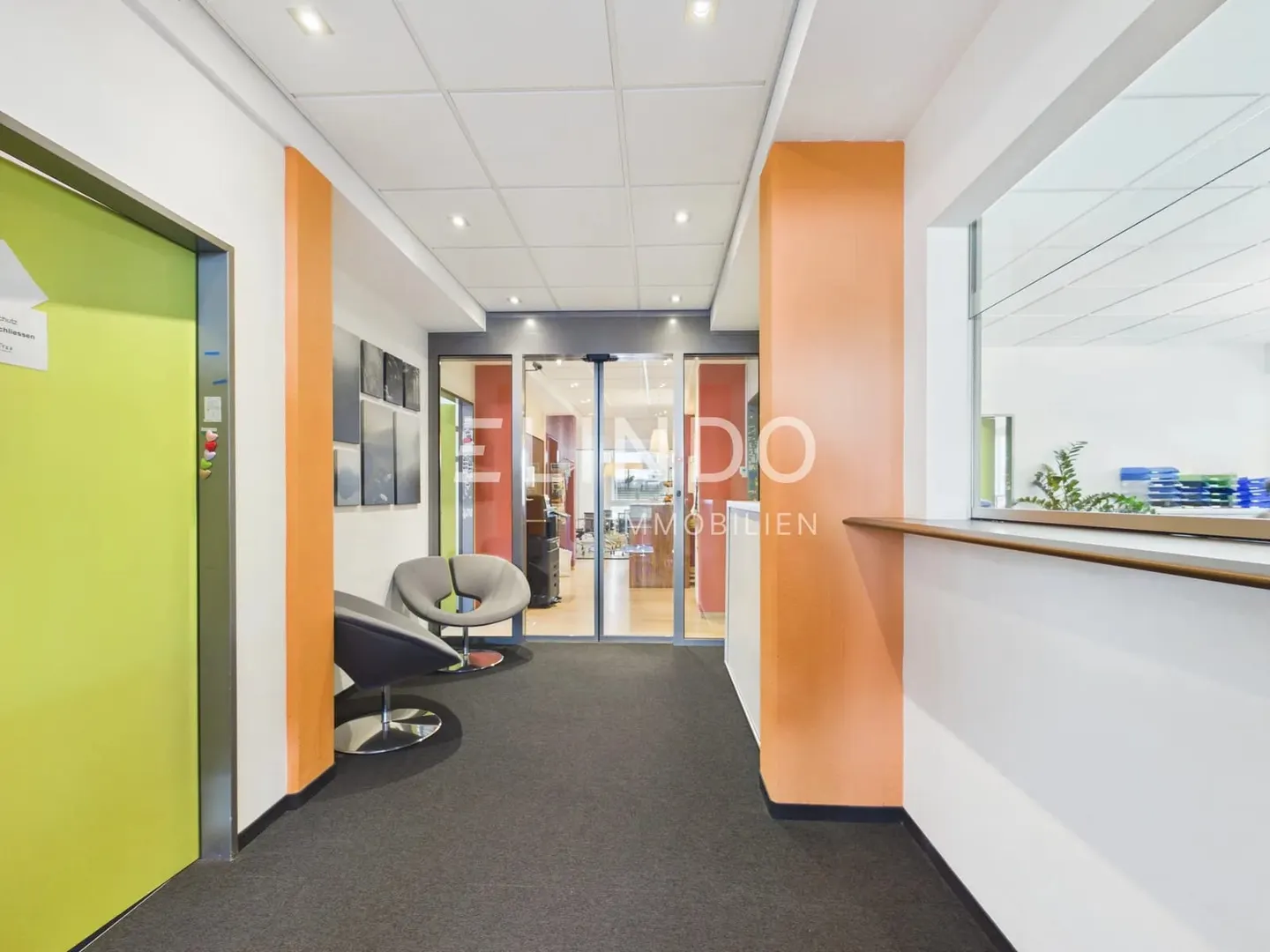 Espaces de bureau au rez-de-chaussée près de la gare - Werkstrasse 1, Affoltern am Albis - Photo 3 sur 10