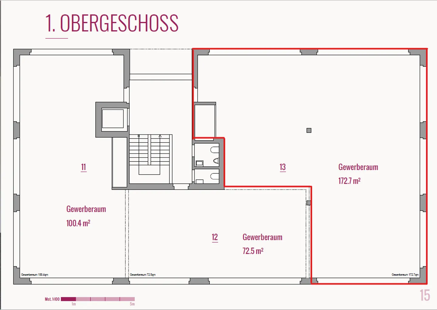 heller Praxis-/Büro-/Gewerberaum in repräsentativem Geschäftshaus an bester Lage - Foto 4 von 6