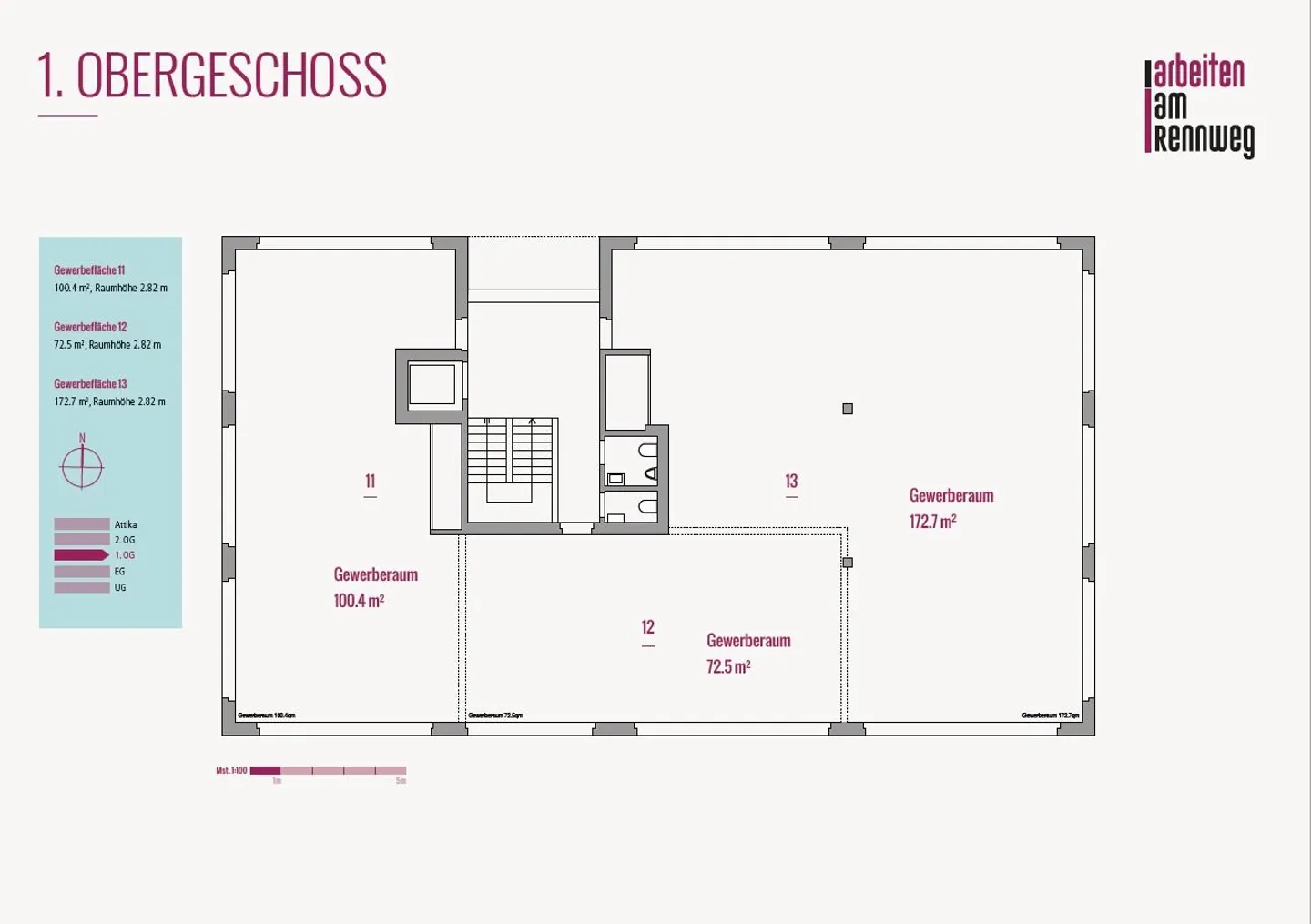 heller Praxis-/Büro-/Gewerberaum in repräsentativem Geschäftshaus an bester Lage - Foto 5 von 6