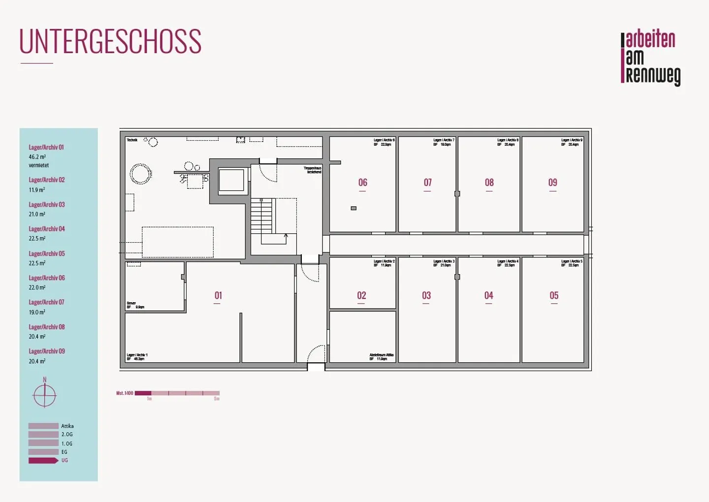 heller Praxis-/Büro-/Gewerberaum in repräsentativem Geschäftshaus an bester Lage - Foto 6 von 6