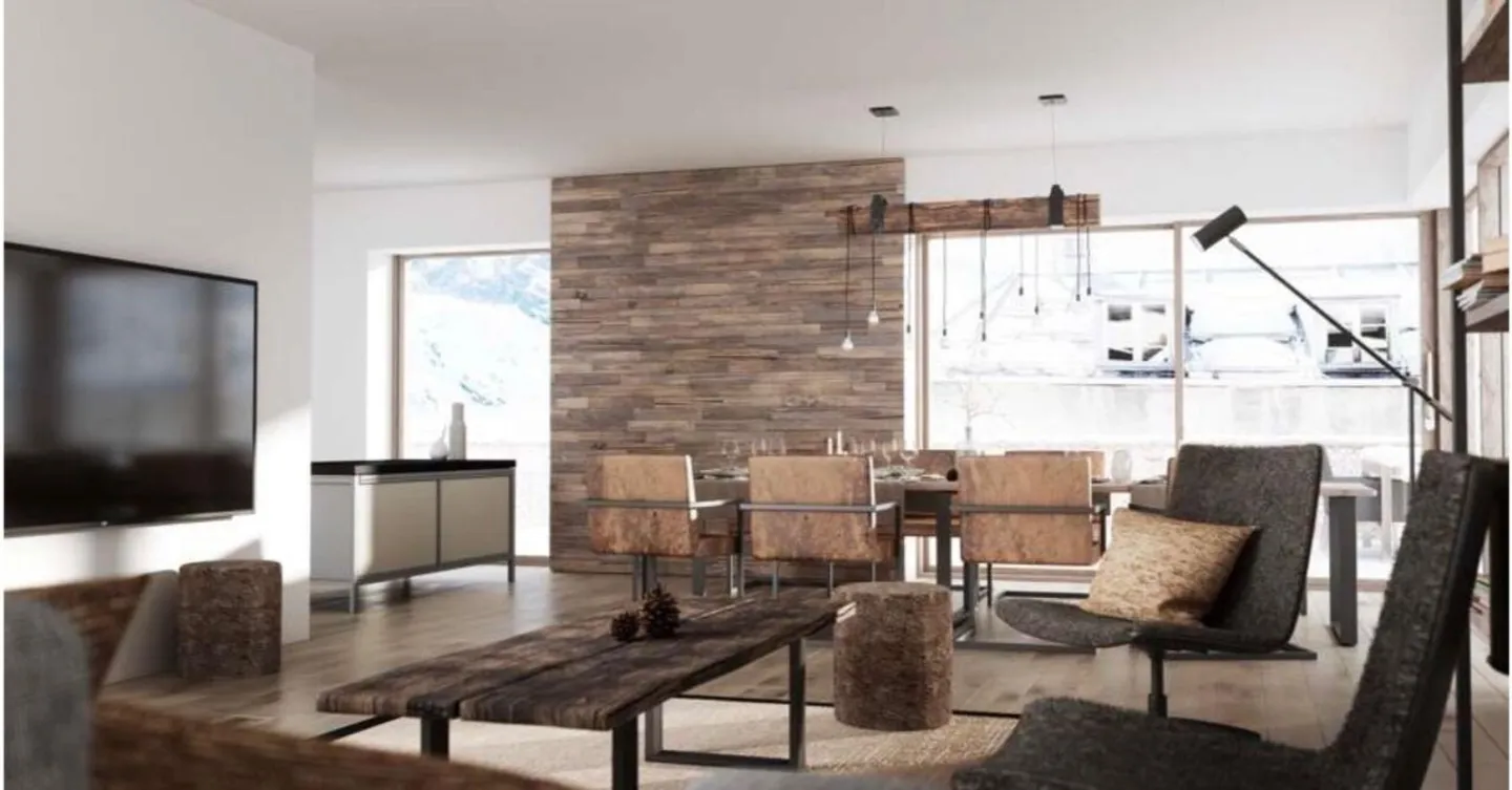 Appartement de résidence hôtelière avec revenus locatifs à Saas-Fee (Unité BA 42) - Photo 3 sur 12