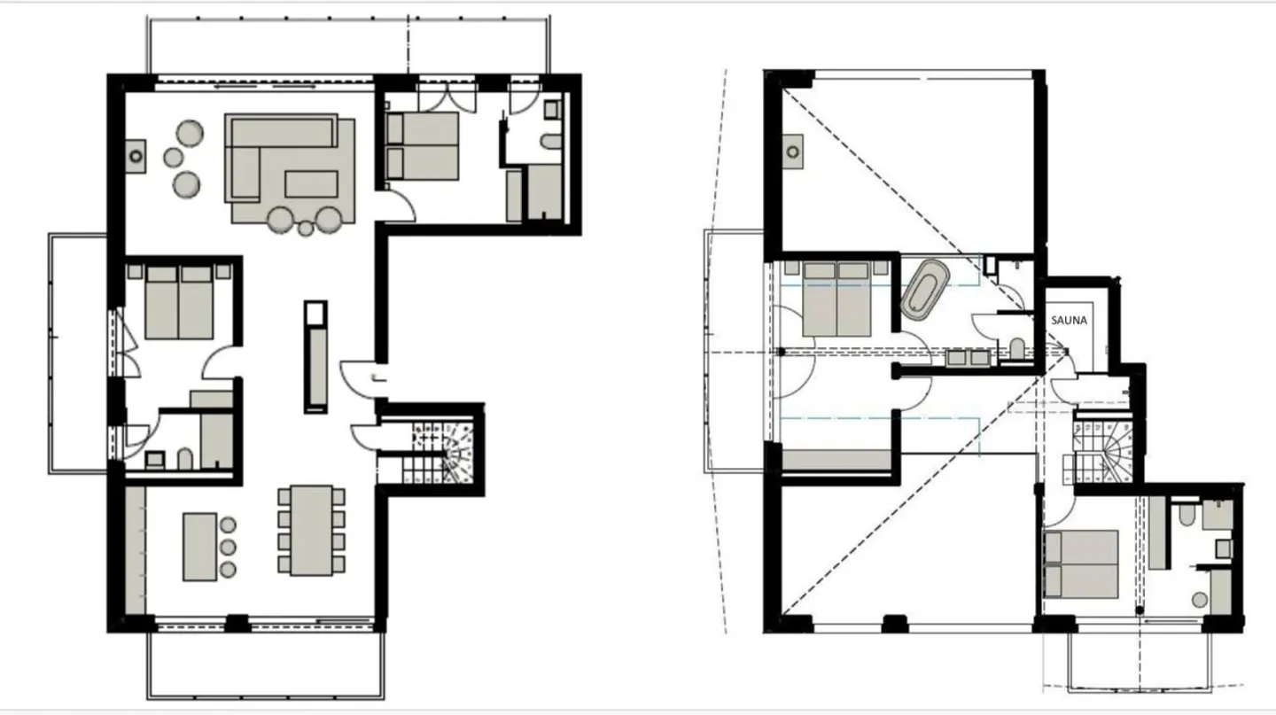 Appartement de résidence hôtelière avec revenus locatifs à Saas-Fee (Unité BA 42) - Photo 9 sur 12