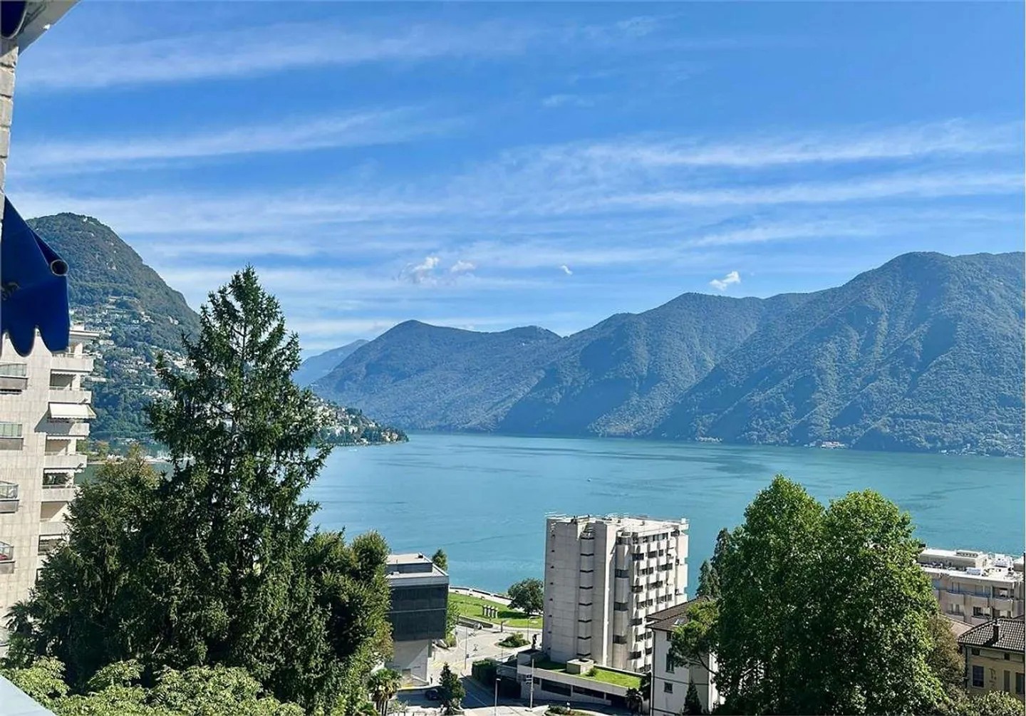 Appartement de luxe exclusif avec vue imprenable sur le lac de Lugano - Photo 1 sur 9