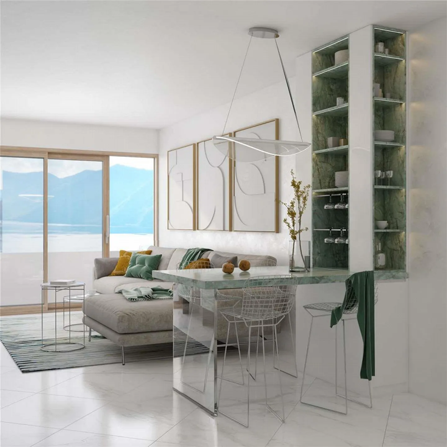 Appartement de luxe exclusif avec vue imprenable sur le lac de Lugano - Photo 9 sur 9
