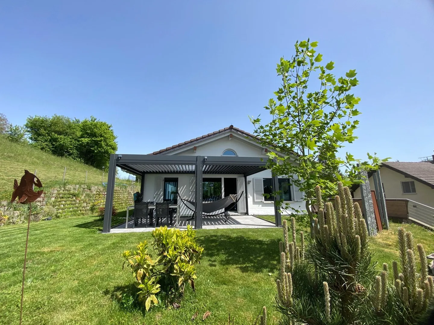 Wunderschönes, renoviertes Einfamilienhaus mit 6,5 Zimmern in Walperswil in ruhiger Lage. - Photo 4 sur 38