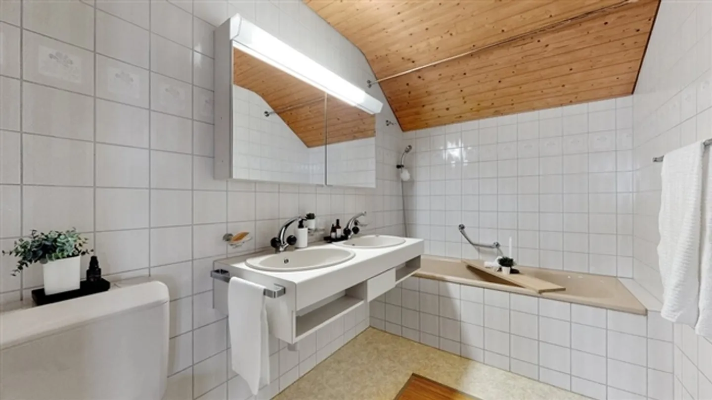 Charmante appartement sous les combles avec cheminée dans le champ ensoleillé - Photo 3 sur 12