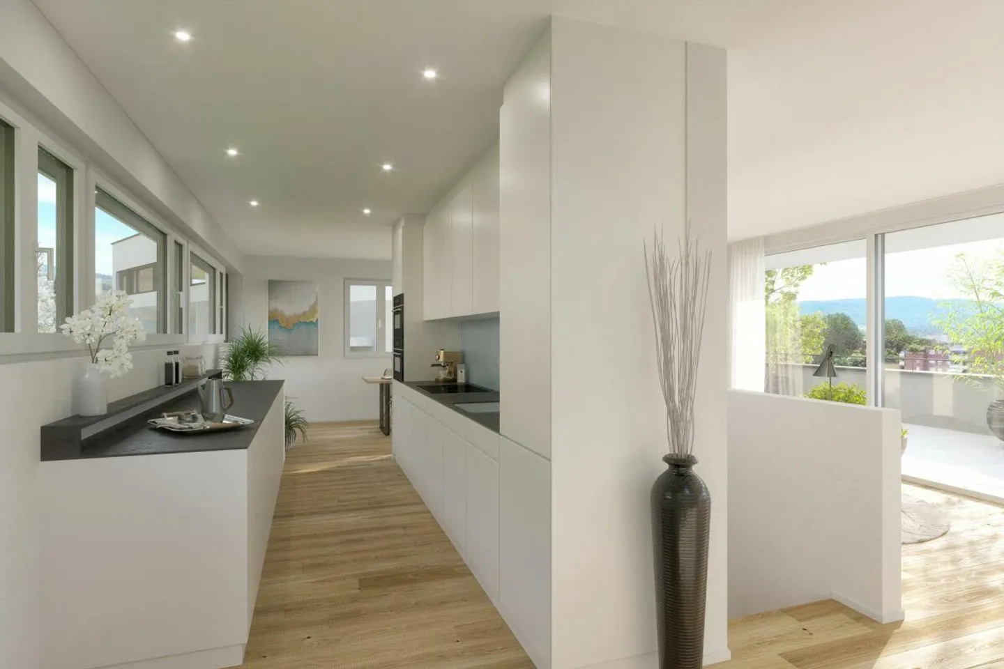 Nuova costruzione di una casa unifamiliare indipendente di 6,5 stanze in una posizione residenziale privilegiata - Foto 6 di 12