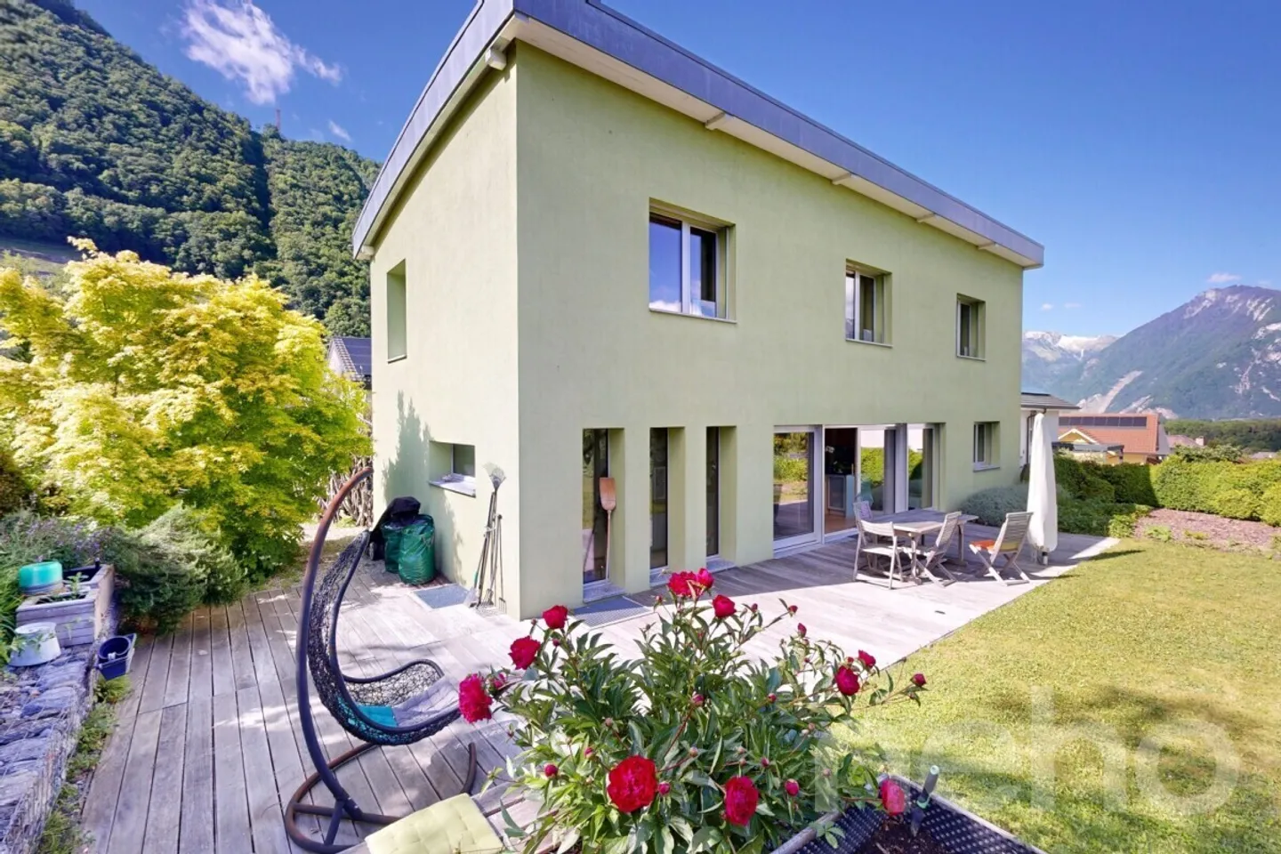 Die Minergie-Familienvilla mit mehreren Möglichkeiten - Vouvry - Foto 3 von 12