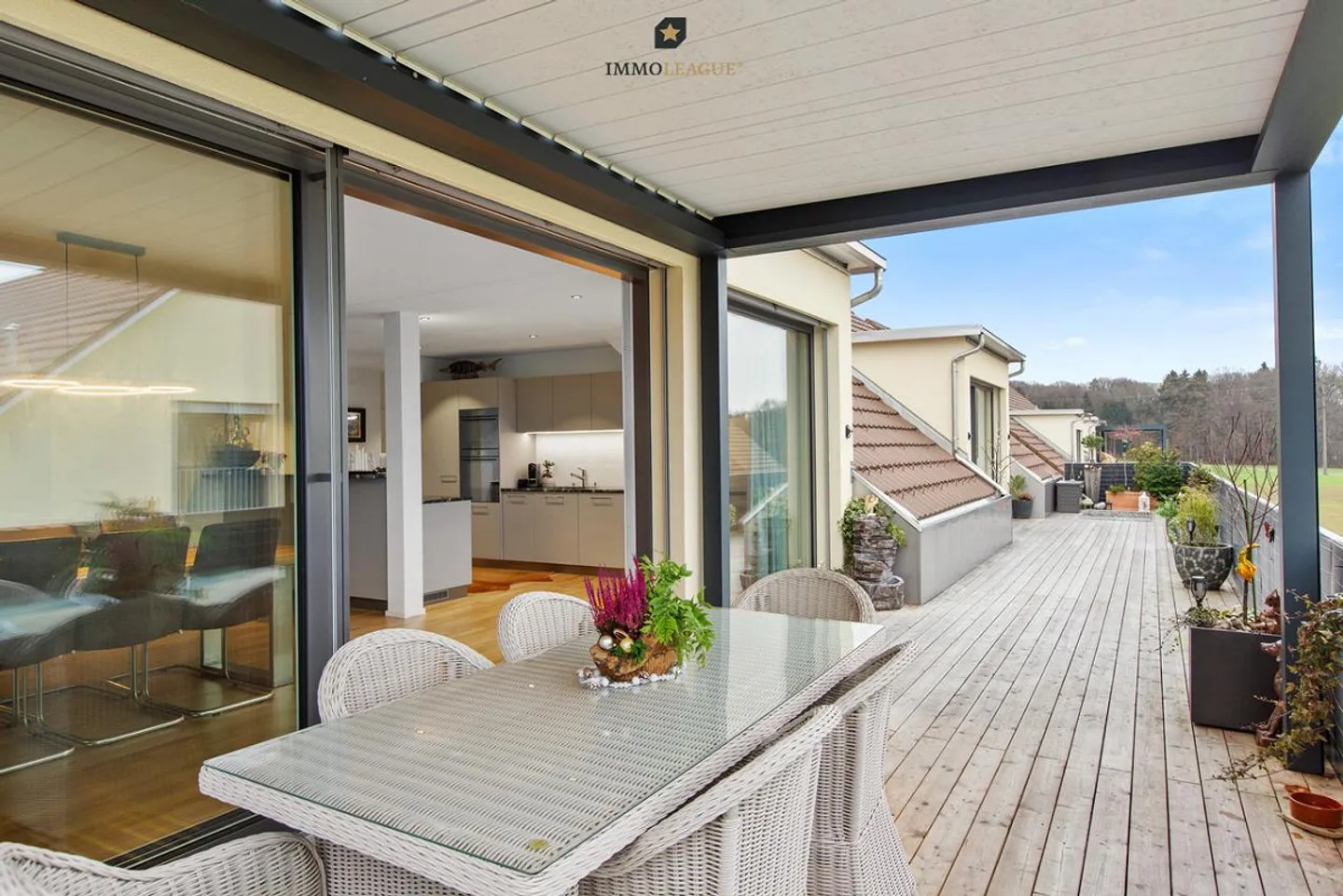Penthouse apartment with plenty of space & impressive view of the Säntis - Photo 9 of 16