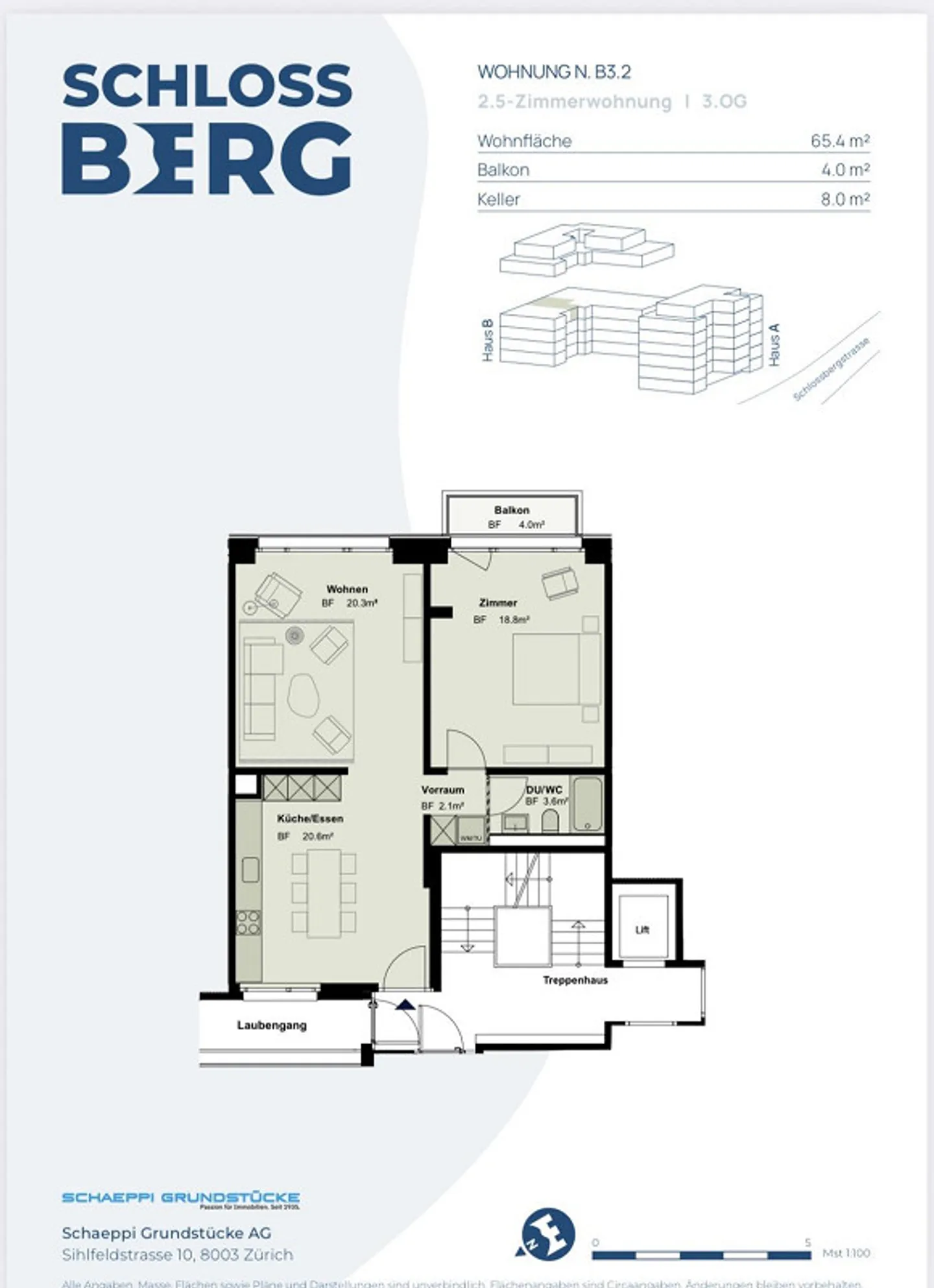 Appartement moderne de 2,5 pièces avec vue sur le lac - Photo 5 sur 5