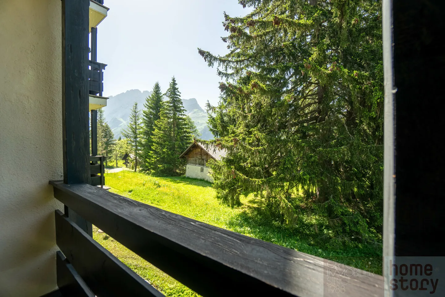 2 camere da ristrutturare con vista panoramica e accesso diretto alle piste - Foto 1 di 12