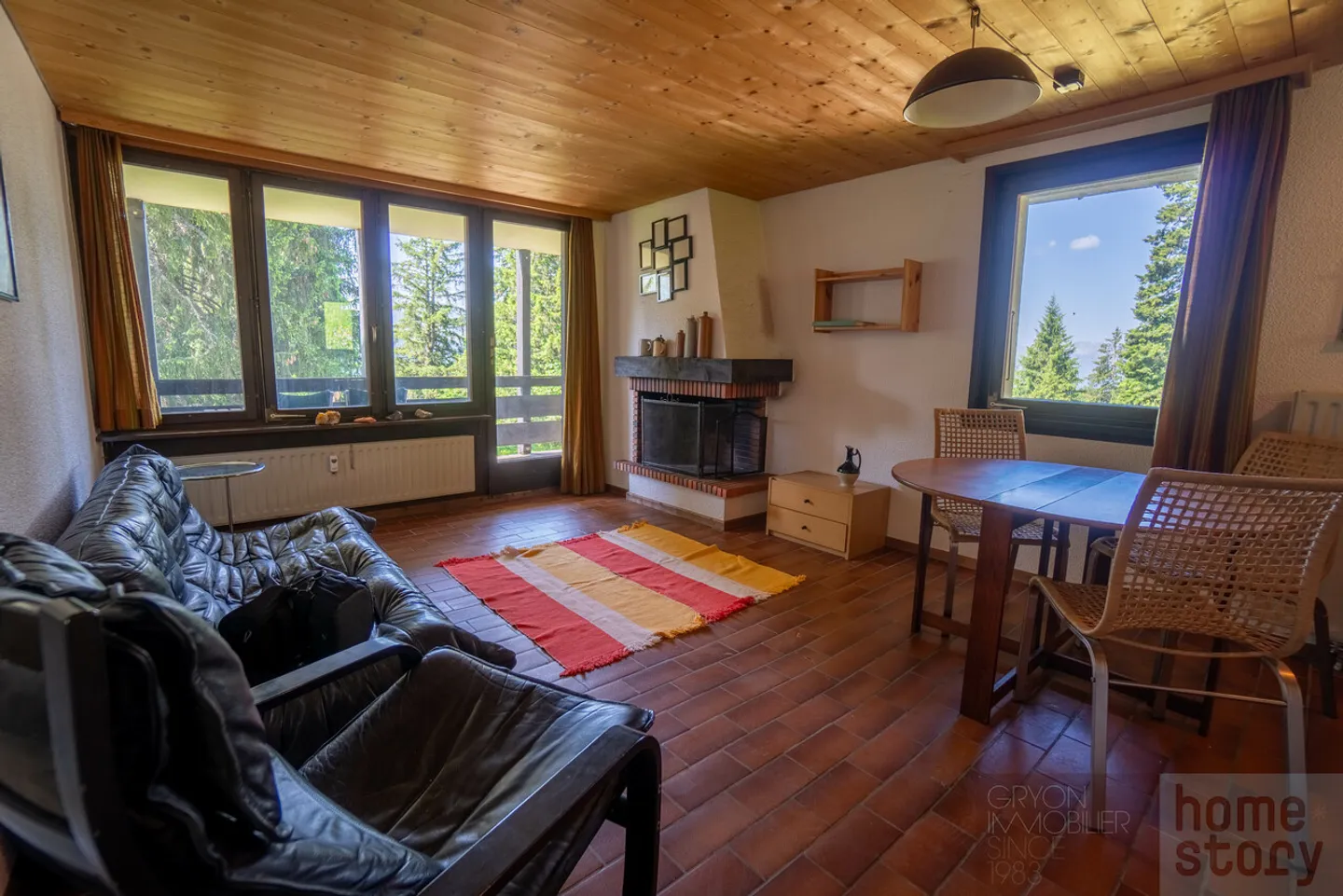 2 camere da ristrutturare con vista panoramica e accesso diretto alle piste - Foto 2 di 12