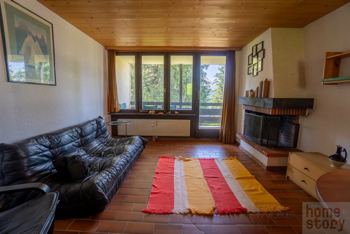 2 camere da ristrutturare con vista panoramica e accesso diretto alle piste - Foto 3 di 12