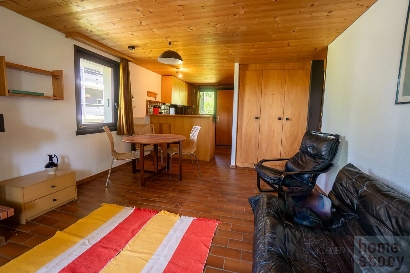 2 camere da ristrutturare con vista panoramica e accesso diretto alle piste - Foto 4 di 12