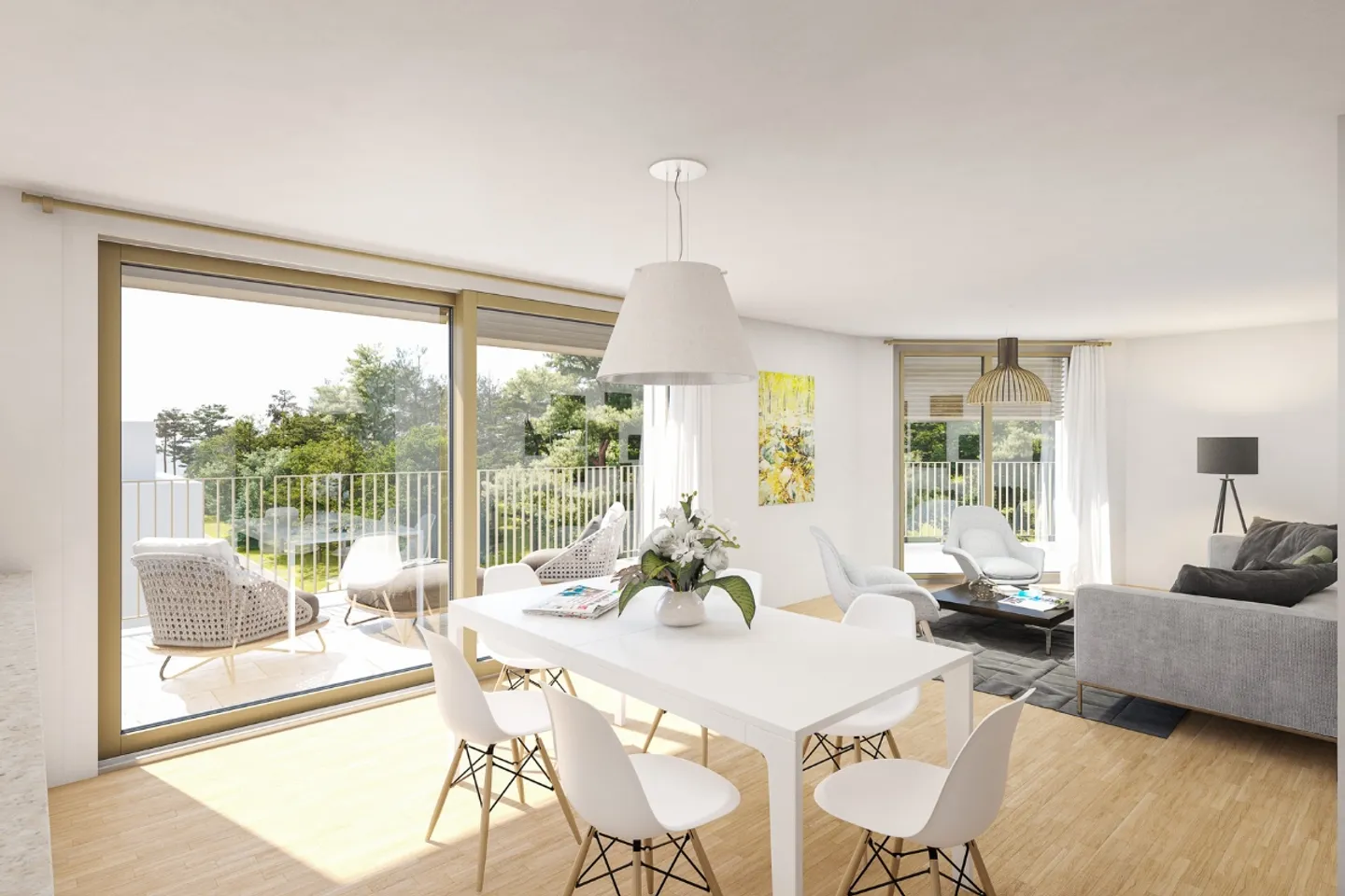 4,5-Zimmer-Wohnung - Foto 4 von 11