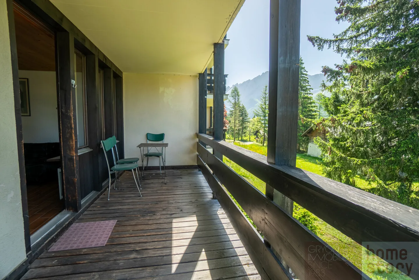 2 camere da ristrutturare con vista panoramica e accesso diretto alle piste - Foto 11 di 12
