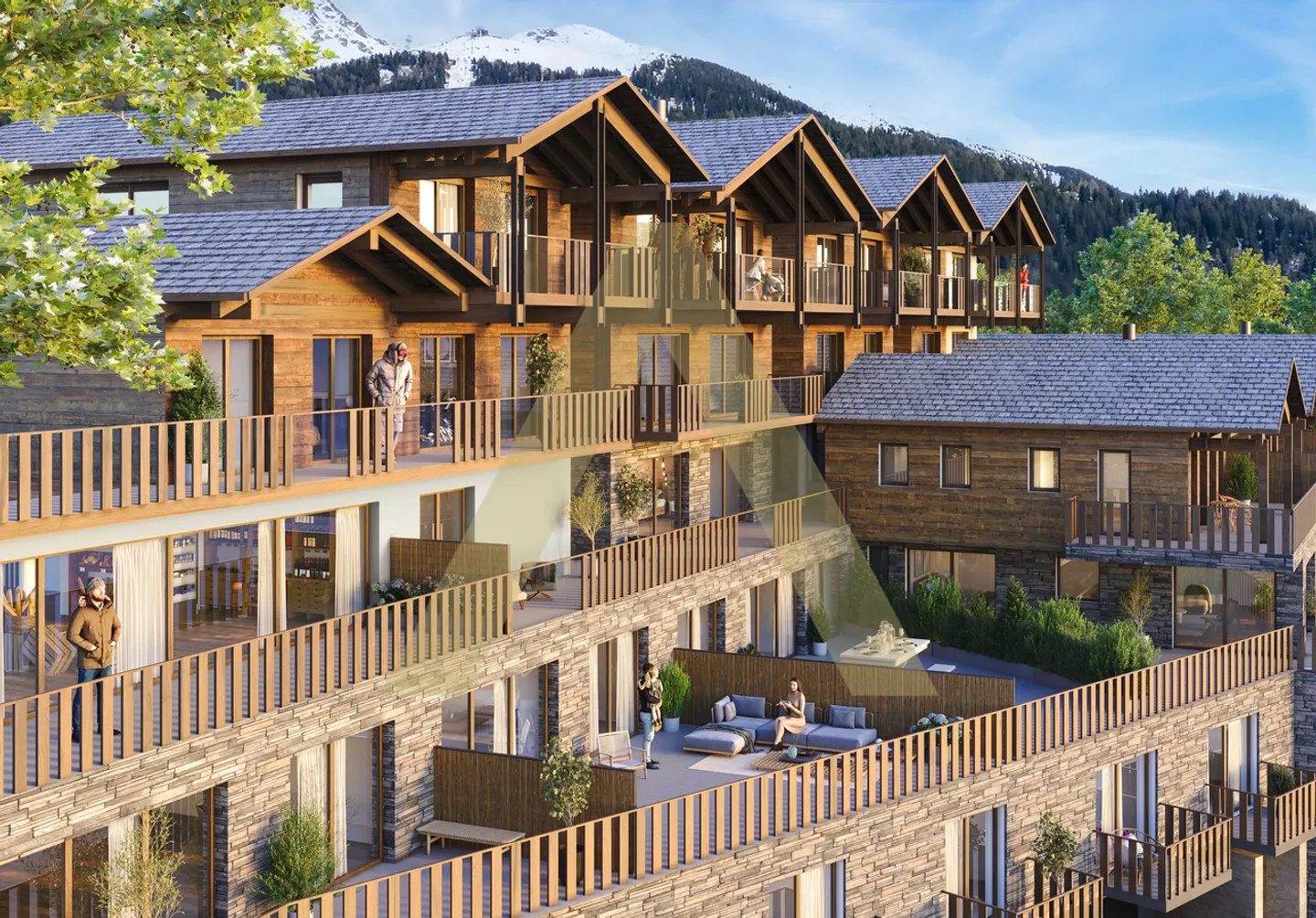 Neues Wohnprojekt in Verbier - Foto 7 von 12