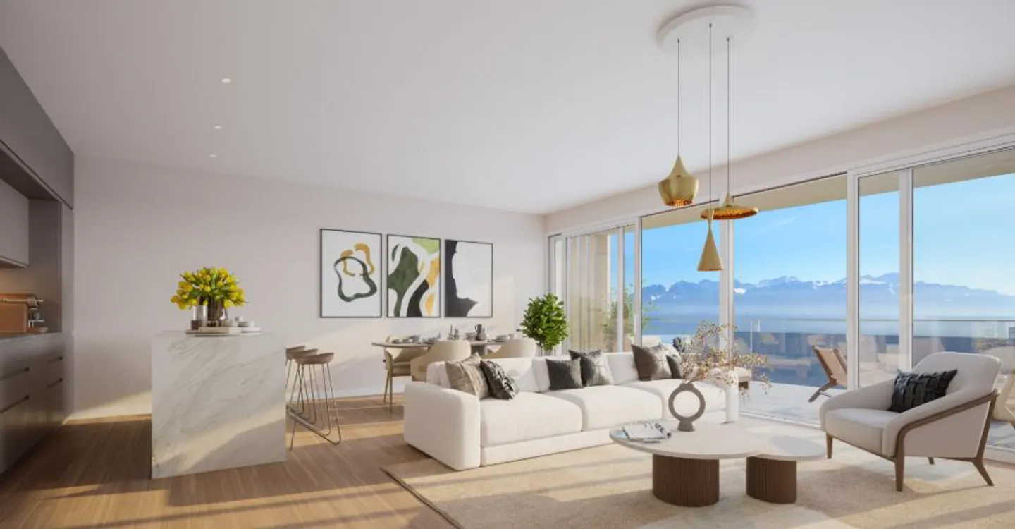 Apartment with a view of the heights of Lutry - Photo 5 of 8