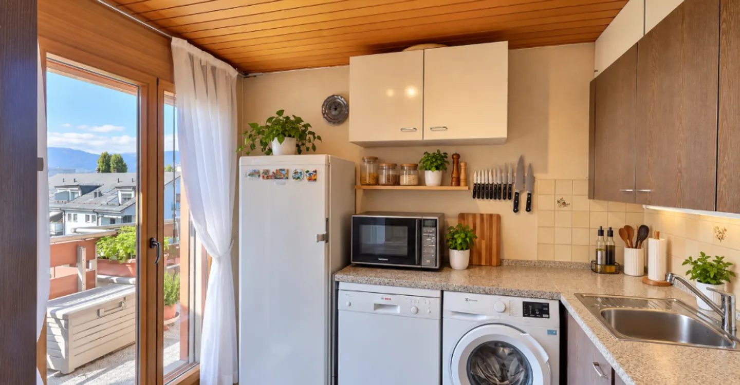 Penthouse in occupied life annuity without rent in Yverdon-les-Bains - Photo 1 of 12
