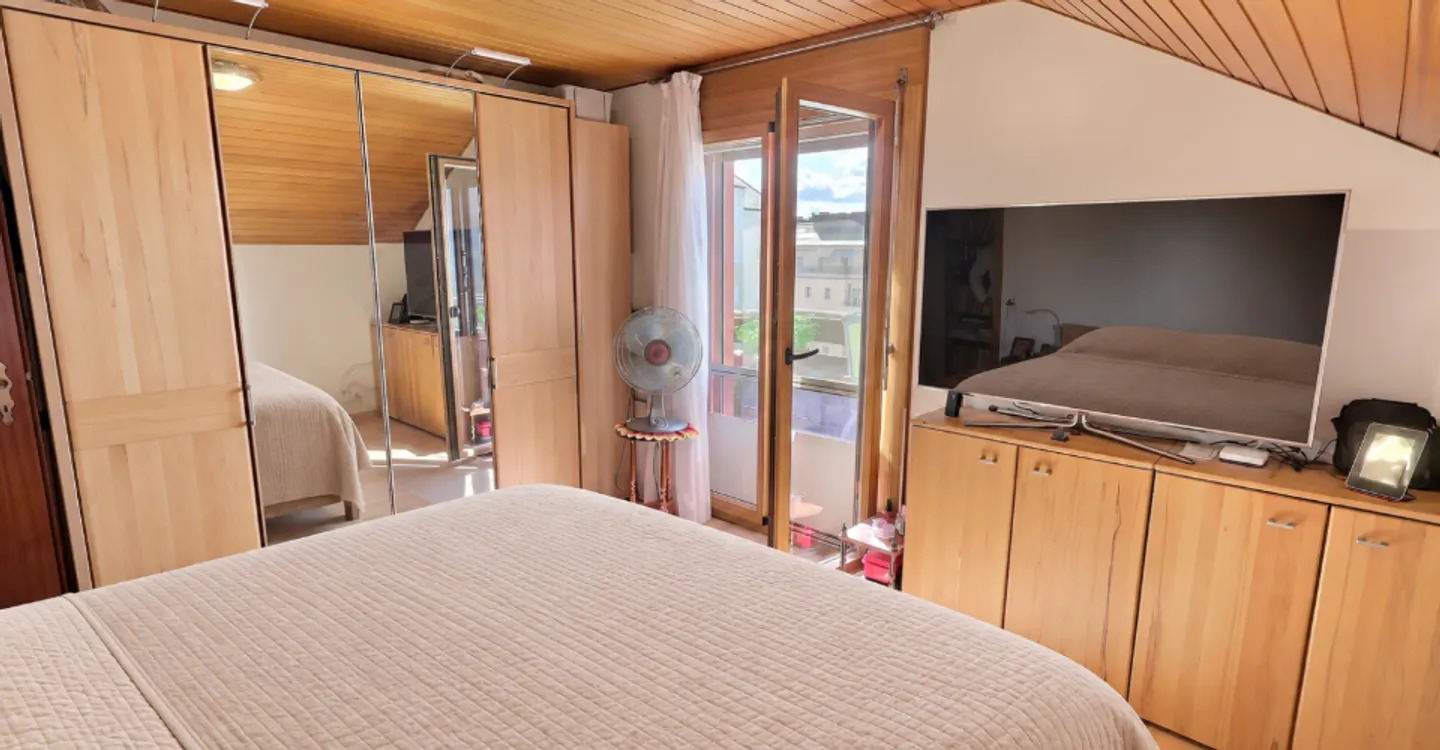 Penthouse in occupied life annuity without rent in Yverdon-les-Bains - Photo 7 of 12