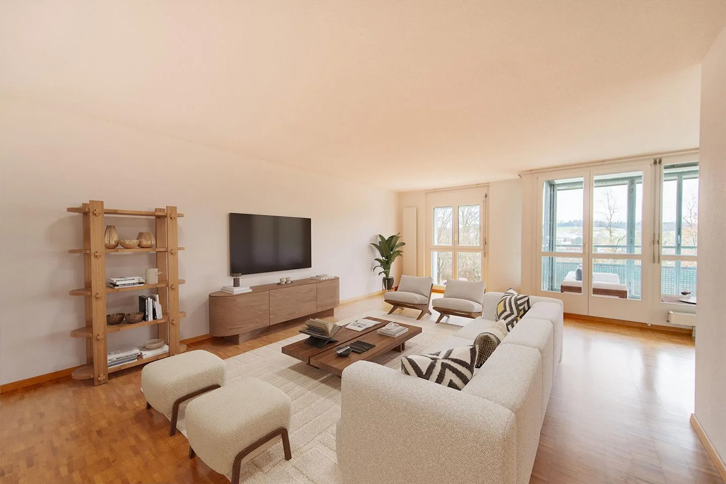 Living with Comfort: own washing machine, large balcony & plenty of space - Photo 4 of 13