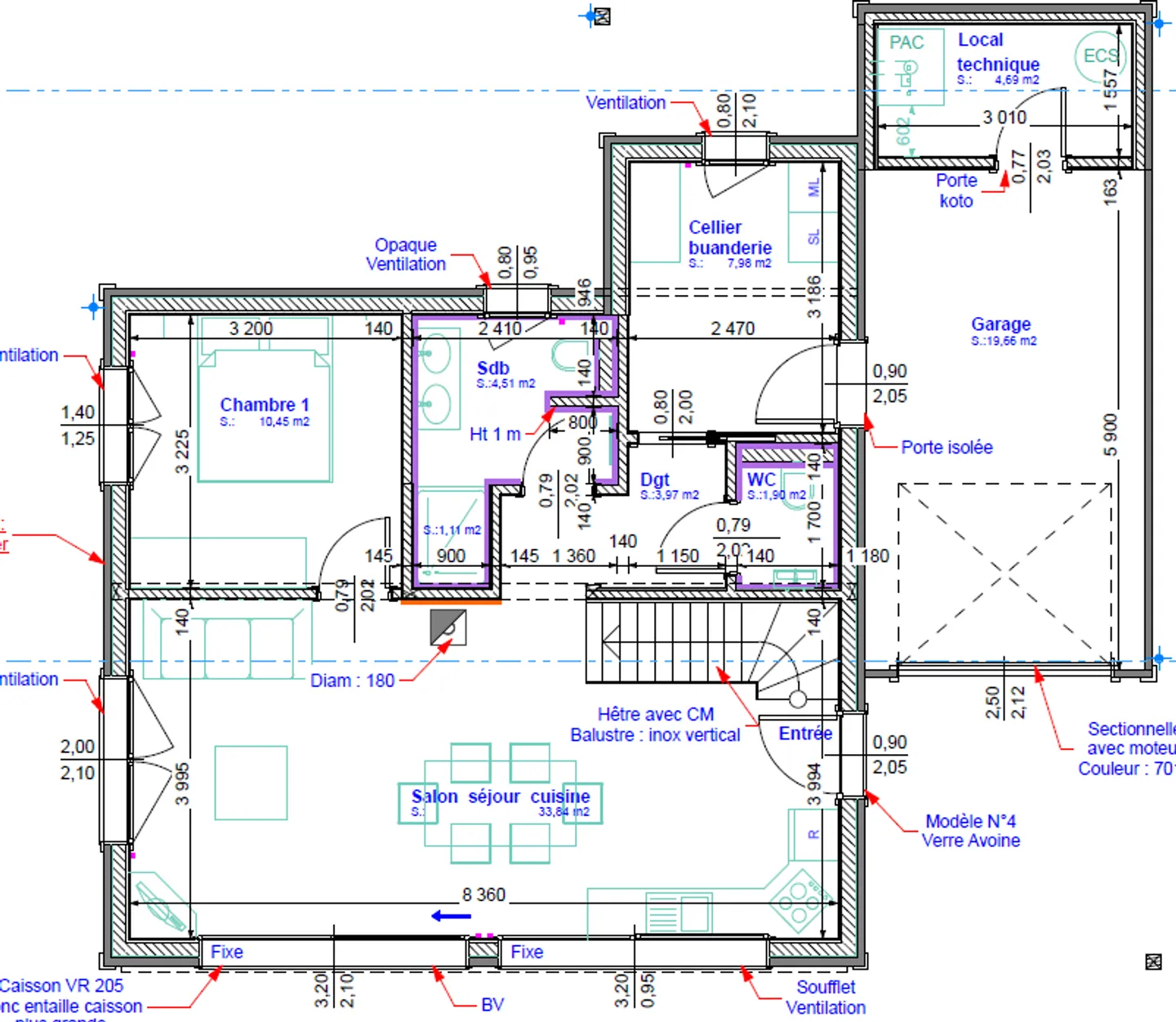 Casa moderna in legno riscaldata termicamente, con garage, terrazza e giardino - Foto 5 di 16