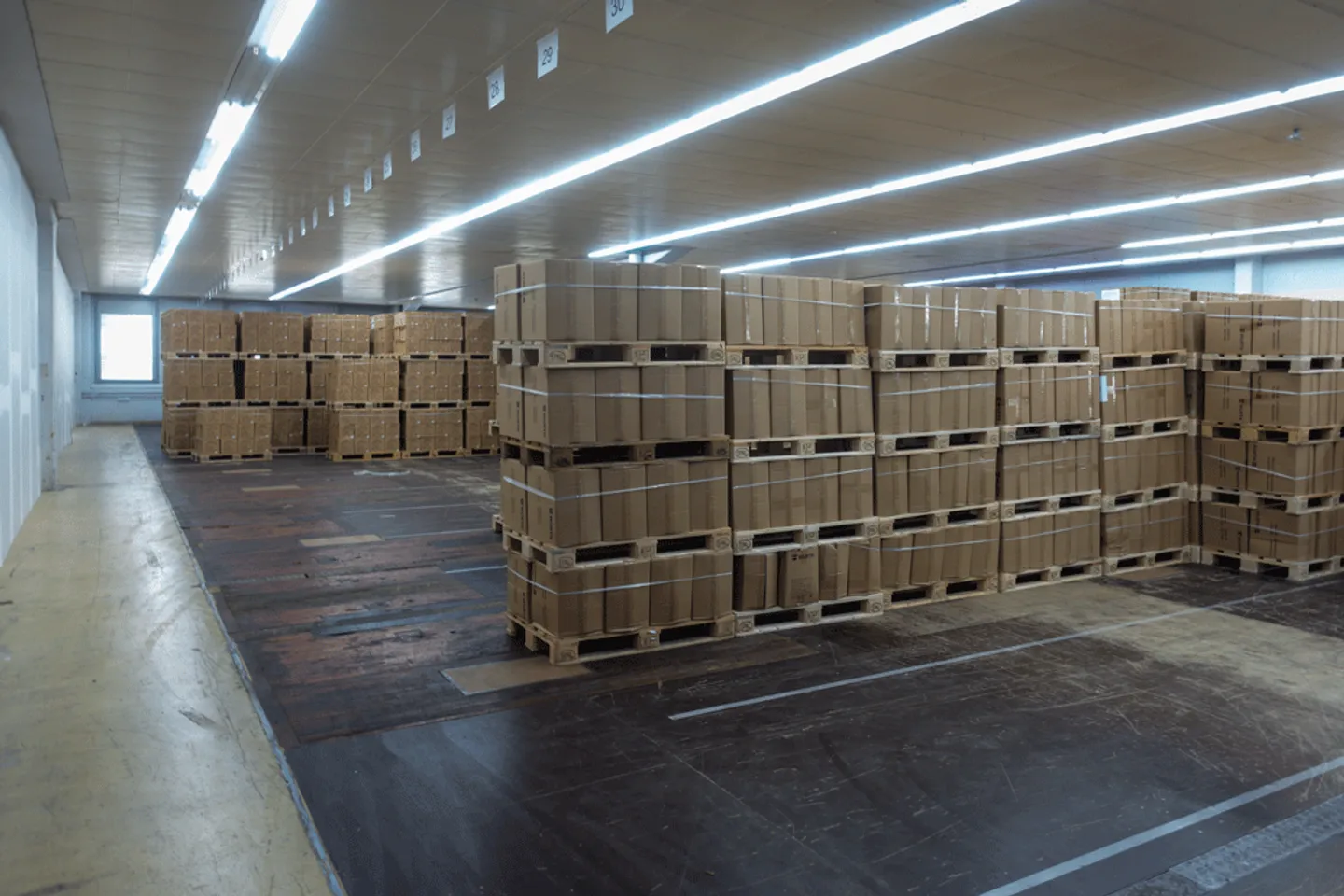 2 x 600 m2 entrepôt avec accès par rampe à louer - Photo 5 sur 7