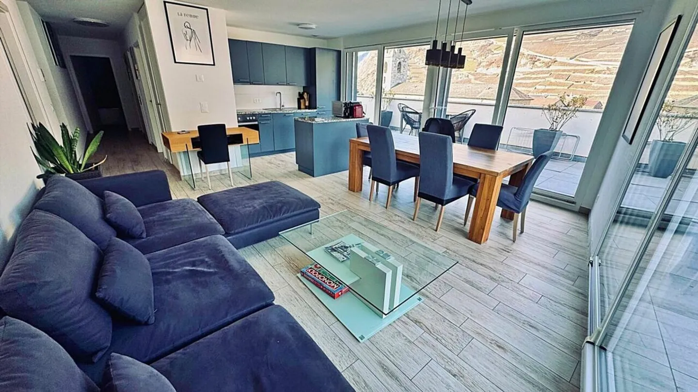 Penthouse mit Panoramaterrasse - Foto 2 von 14