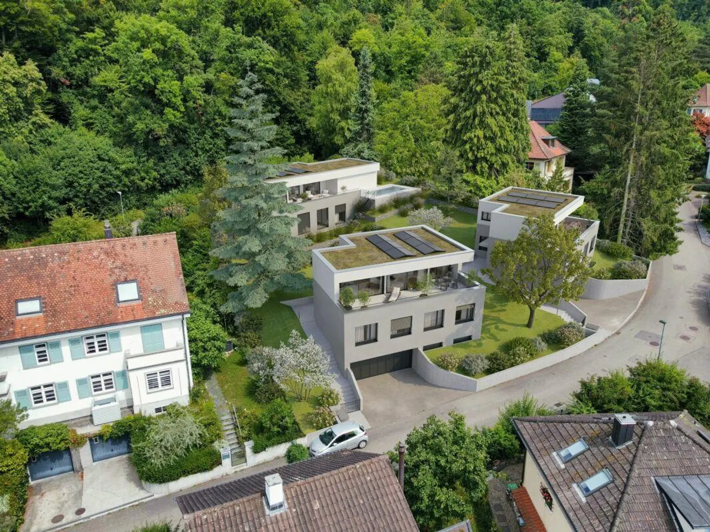 Nuova costruzione di una casa unifamiliare indipendente di 6,5 stanze in una zona residenziale ambita - Foto 4 di 10