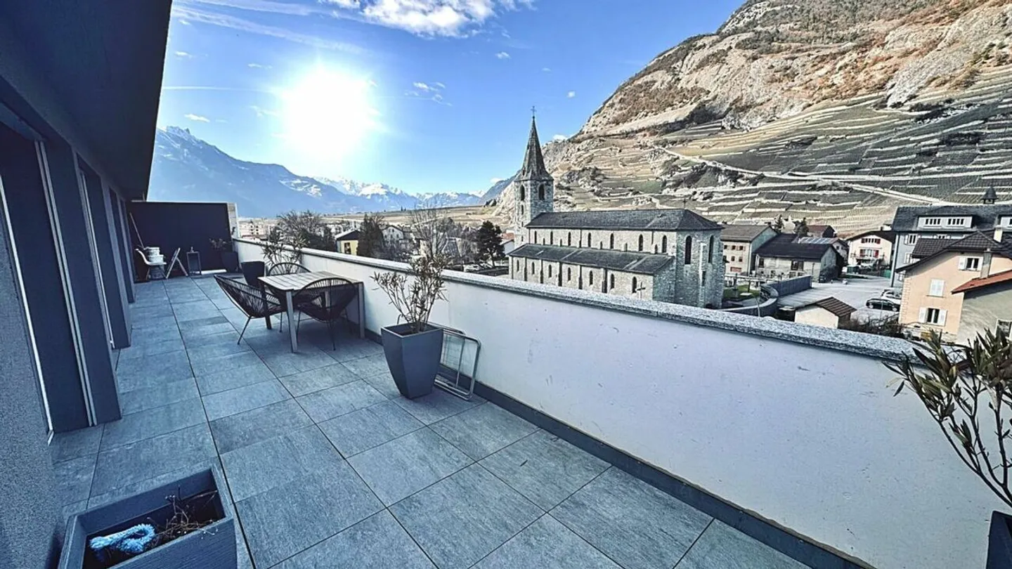 Penthouse mit Panoramaterrasse - Foto 5 von 14