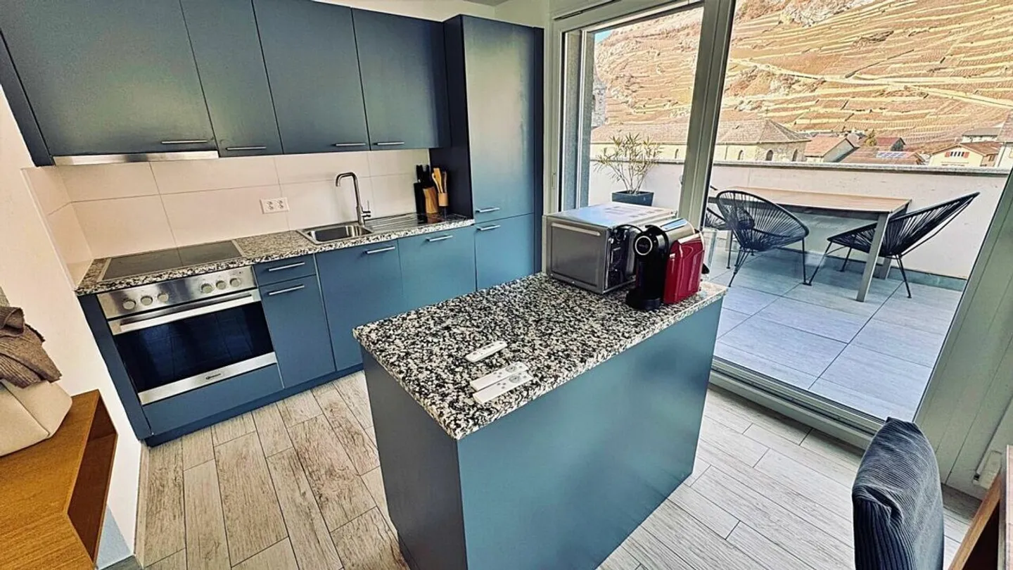 Penthouse mit Panoramaterrasse - Foto 4 von 14