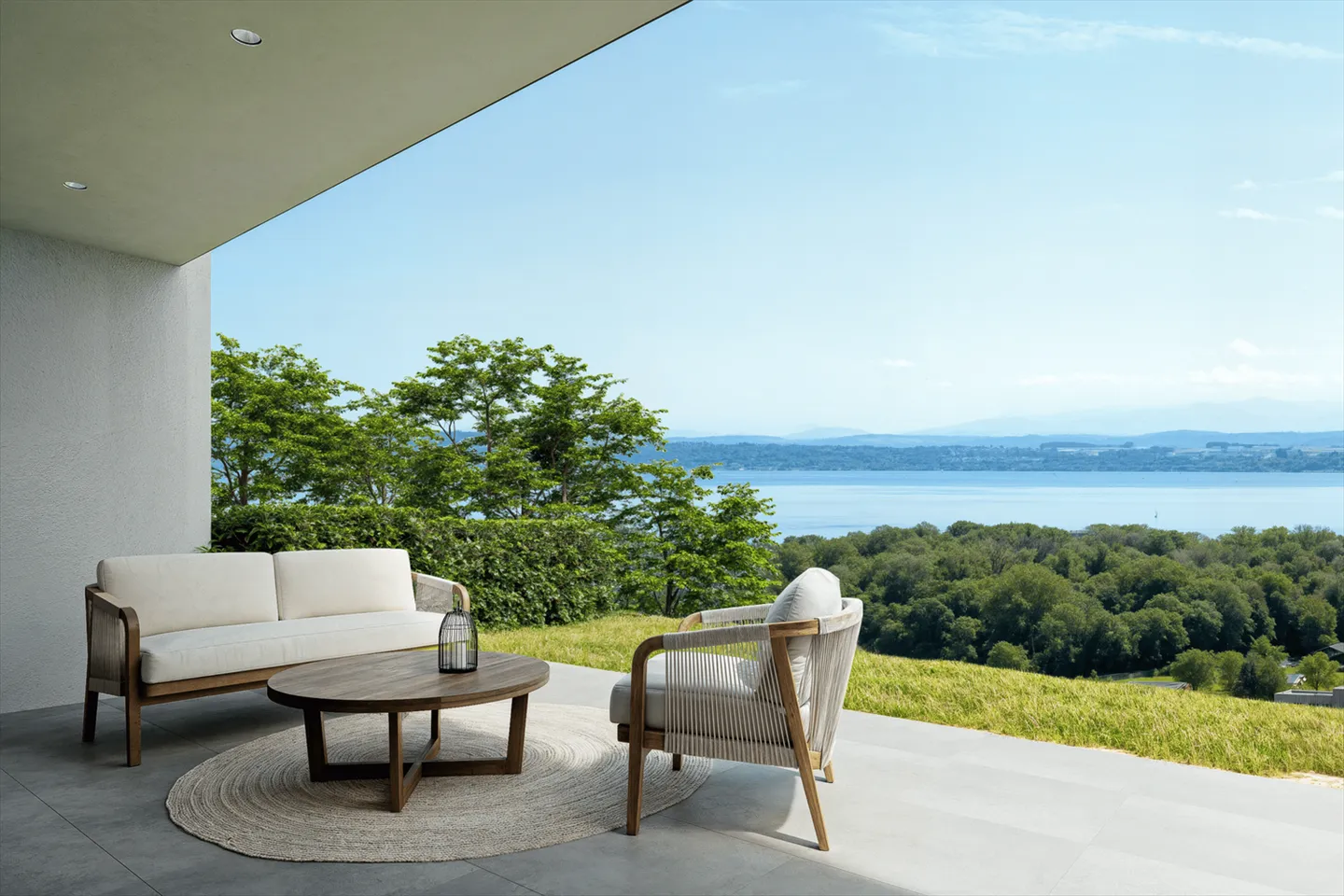 Vista panoramica per questa villa di 4,5 stanze - Foto 1 di 4