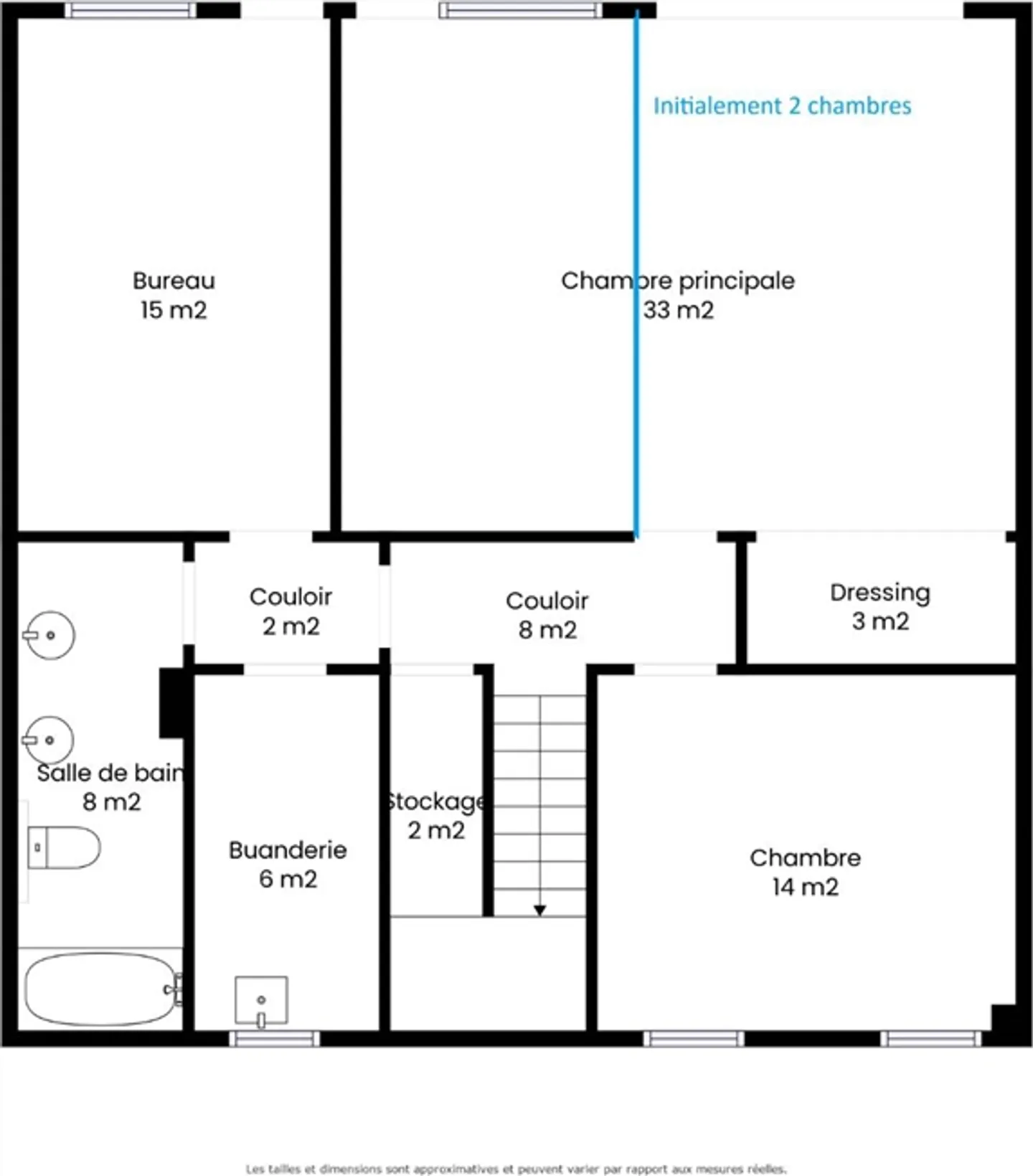 Appartement moderne de 5,5 pièces avec 2 balcons, 2 terrasses et jardin - Photo 10 sur 13