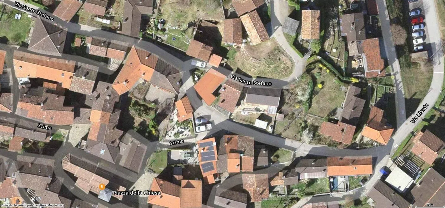 Casa di villaggio 3 1/2 locali con piccolo spazio esterno in posizione molto tranquilla e soleggiata - Foto 19 di 20