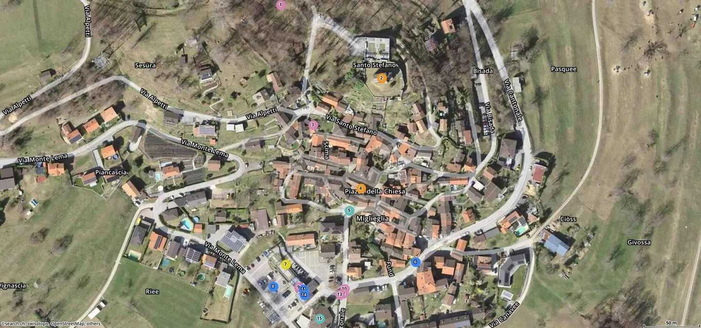 Casa di villaggio 3 1/2 locali con piccolo spazio esterno in posizione molto tranquilla e soleggiata - Foto 20 di 20