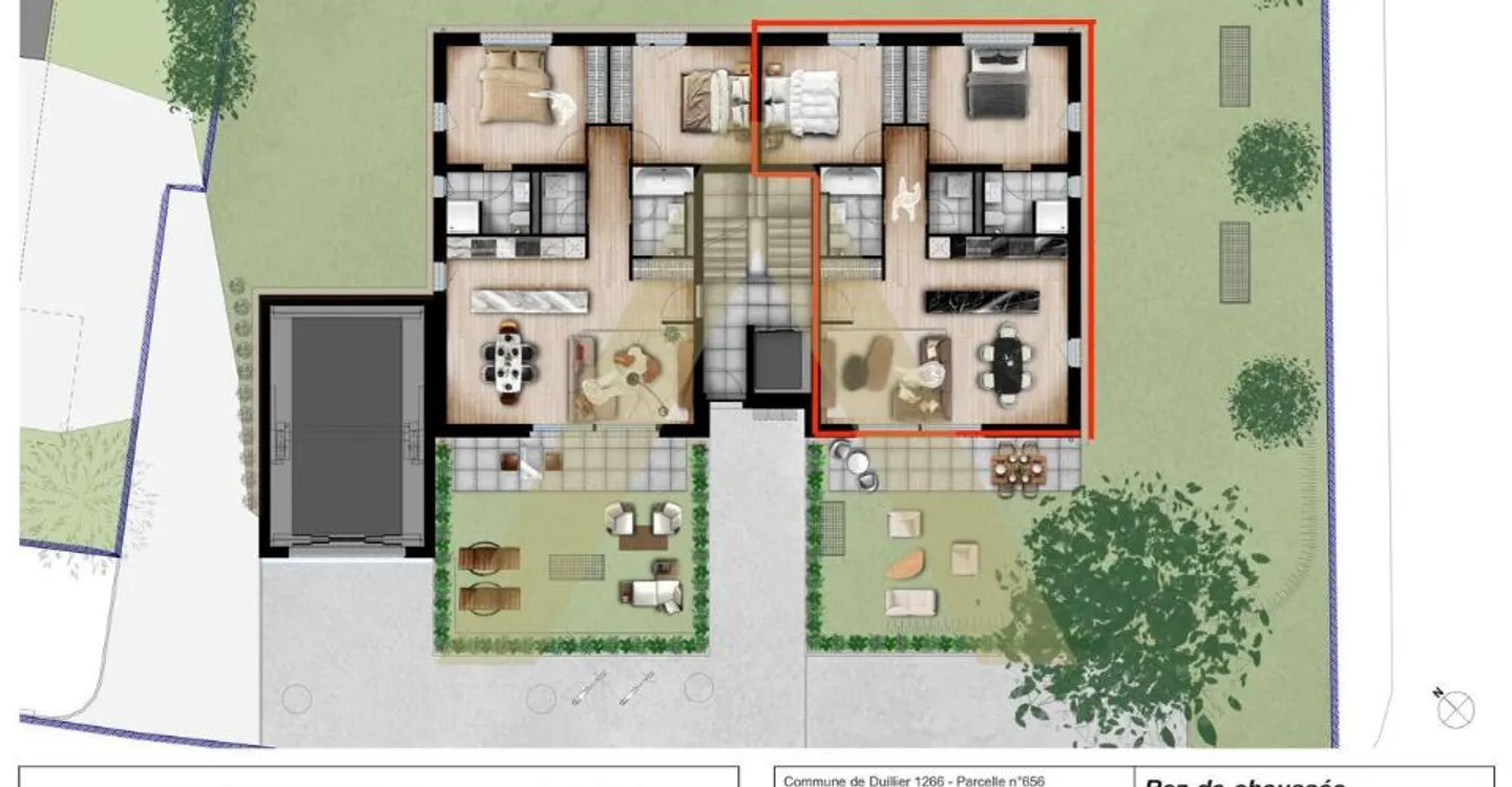 Pleasant new apartment with garden - Photo 3 of 5