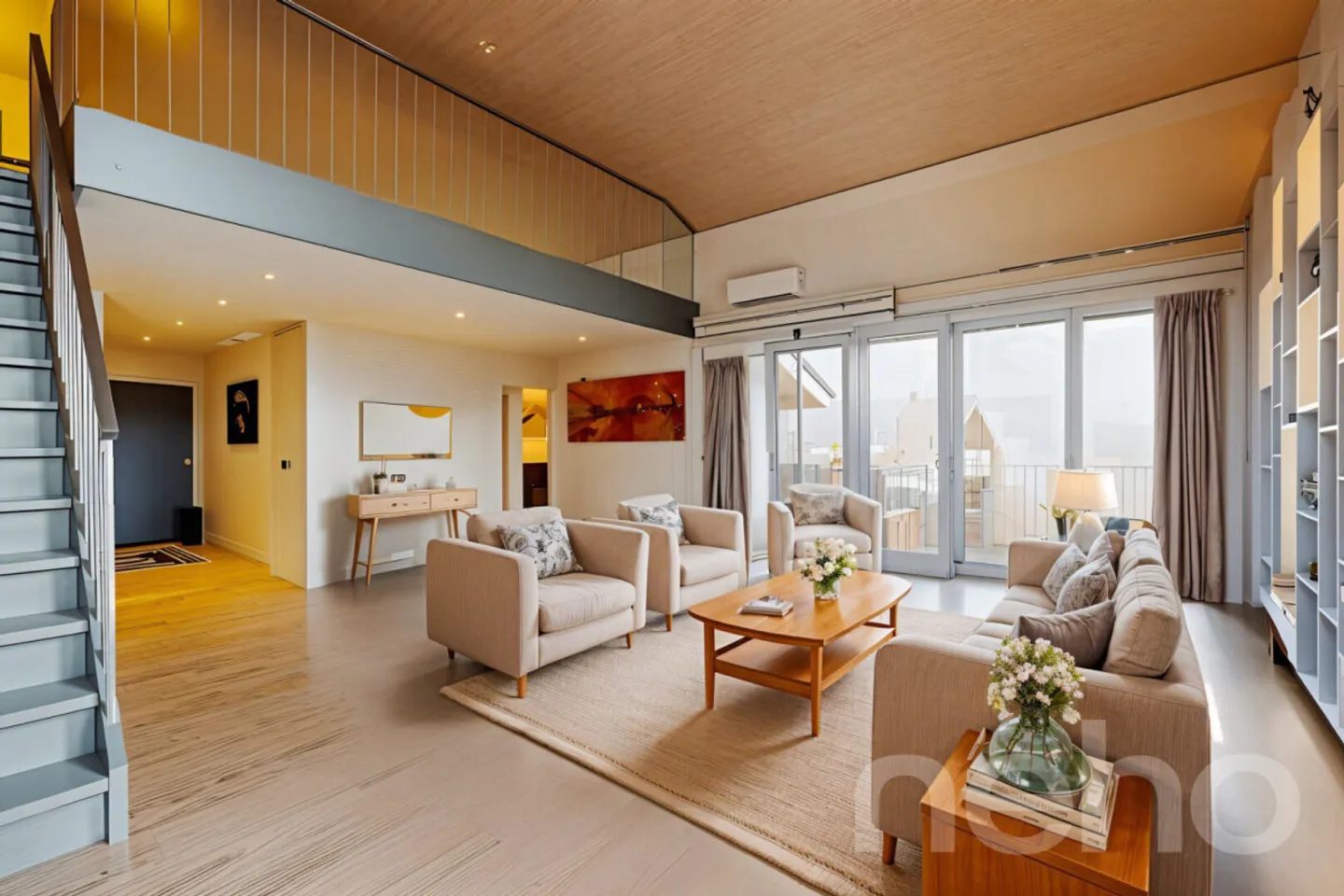 Spacieux duplex avec mezzanine et deux terrasses - Foto 5 di 11