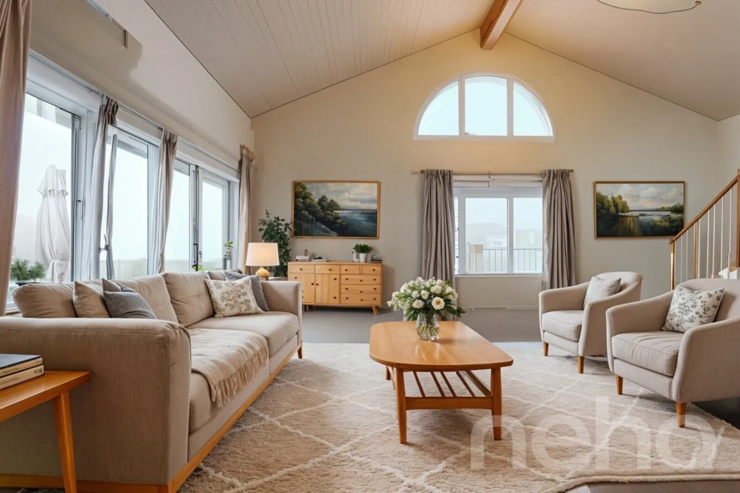 Spacieux duplex avec mezzanine et deux terrasses - Foto 4 di 11