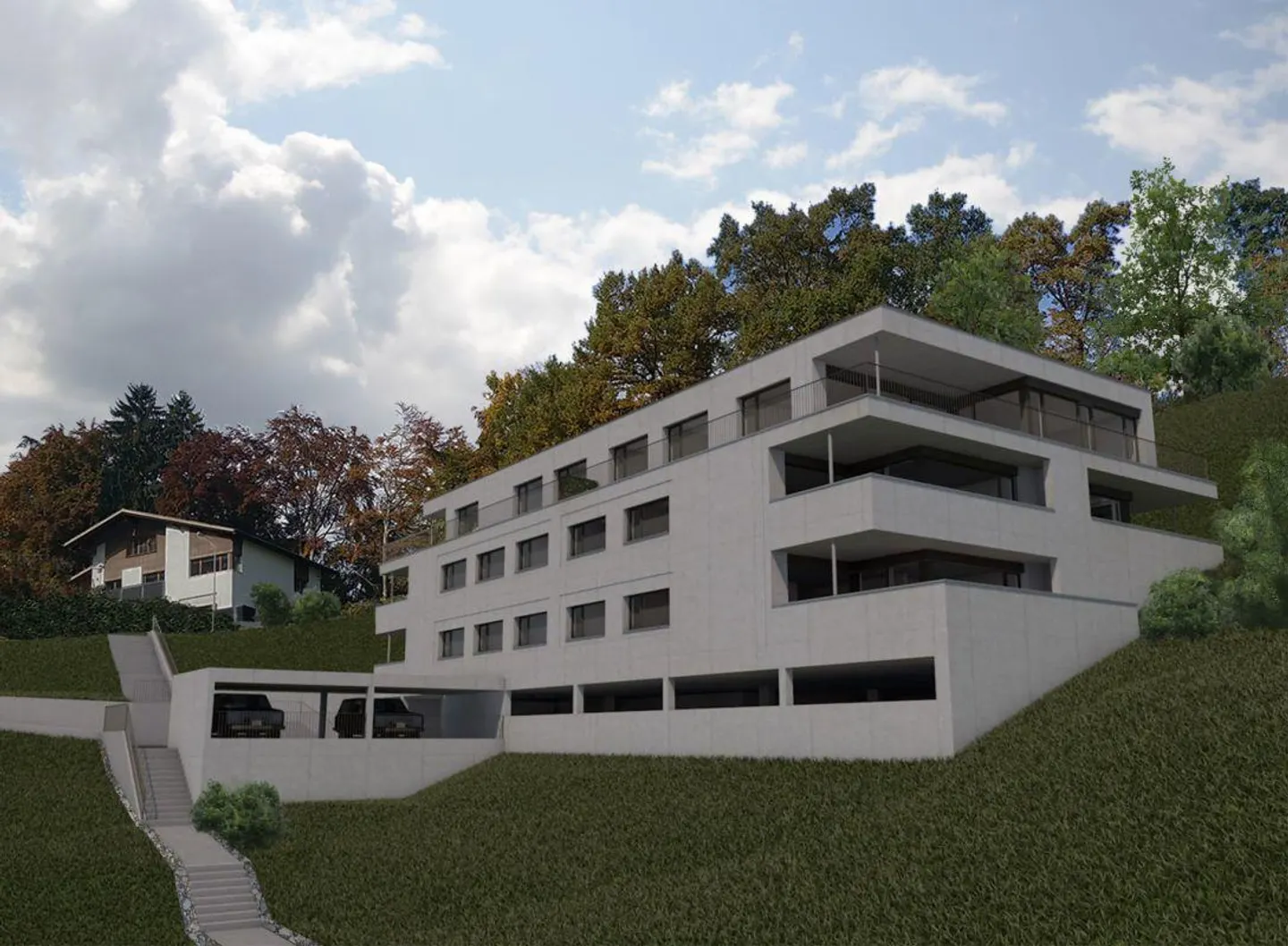 Grosszügige, helle 3.5 Zimmer-Eigentumswohnungen 132m2  im 1. OG - Photo 3 of 13