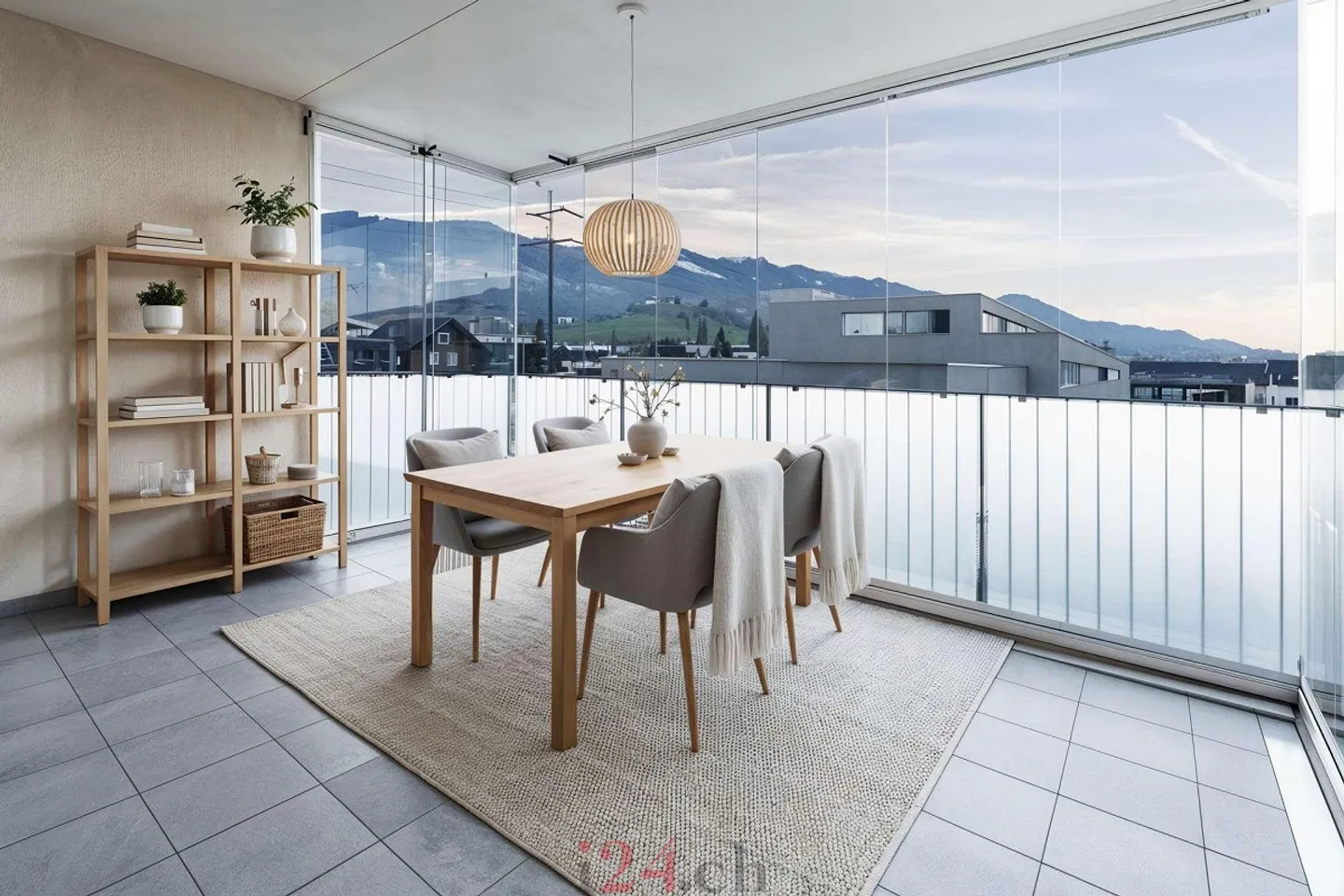 Appartamento moderno 3.5 locali con balcone vetrato - Foto 8 di 12