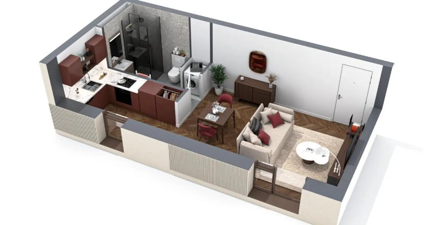 Studio d'exception en oasis urbaine - Photo 5 sur 5