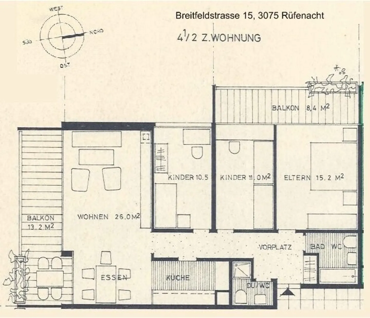 Appartamento 4.5 camere affascinante - Foto 12 di 12