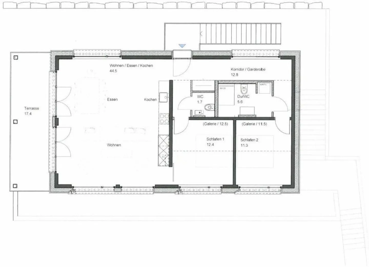 House Gürgetsch - 3.5-Room Penthouse - Photo 11 of 14