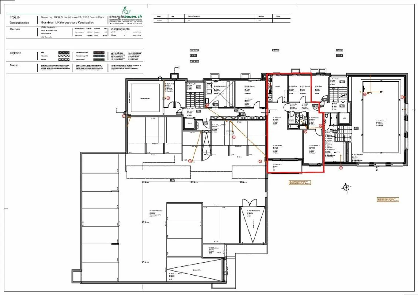 Ampio appartamento 4 1/2 per famiglia di Davos - Opzionale con ufficio - Foto 10 di 10