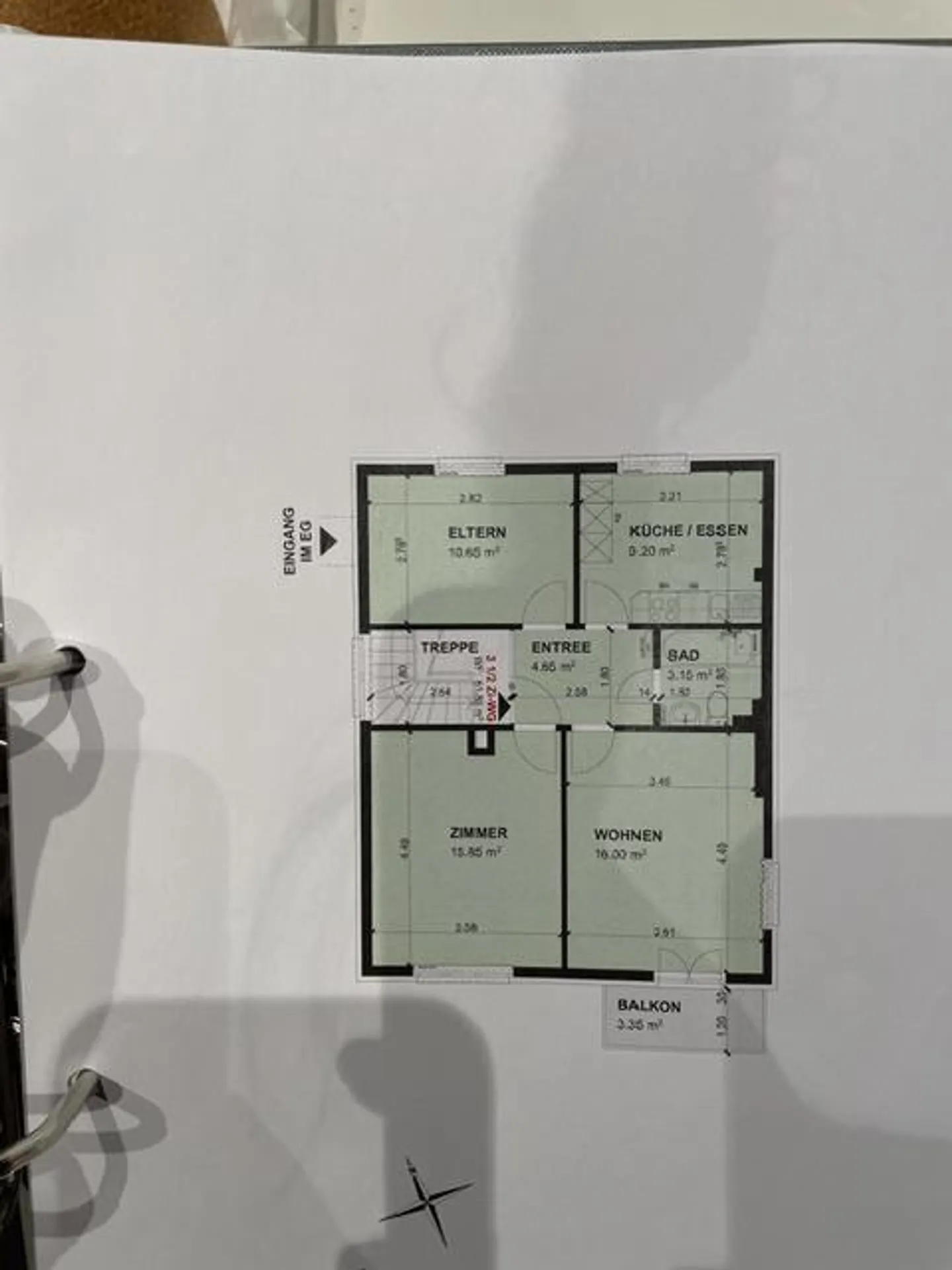 3.5 Room Apartment Partially Furnished with Garden Seating Area - Photo 10 of 10