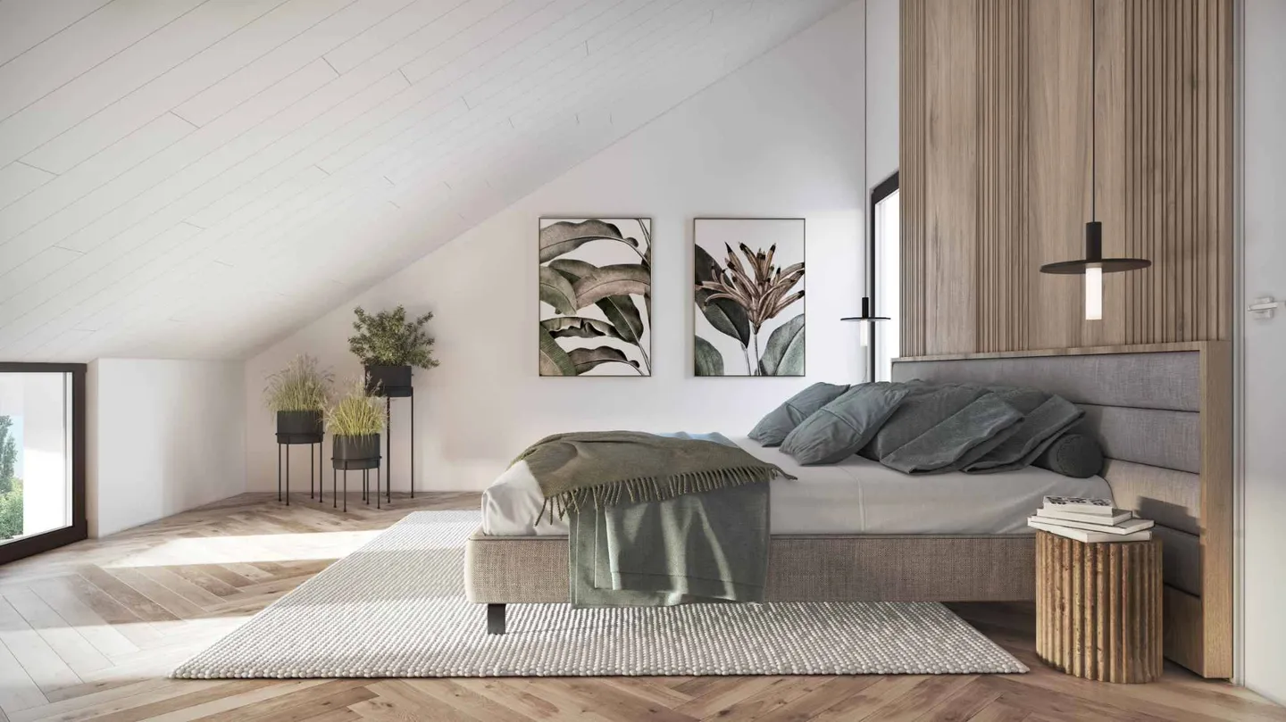 Duplex Contemporaneo con Balconi - Foto 5 di 13