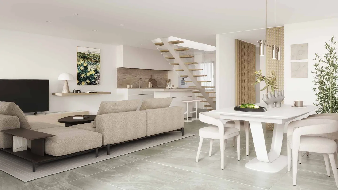 Duplex Contemporaneo con Balconi - Foto 4 di 13