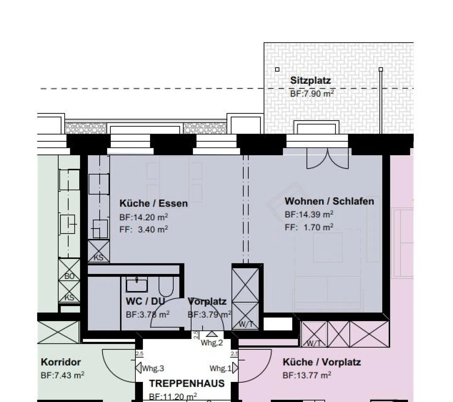 First rental after renovation - Dreamlike 1.5-room apartments with lake view! - Photo 6 of 6