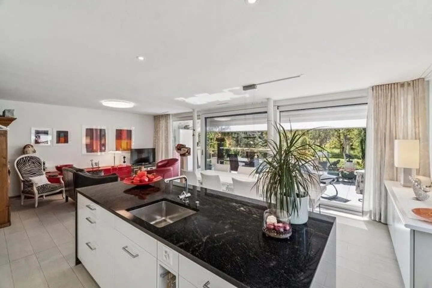 Charmante Gartenwohnung in Berneck - Foto 4 von 8