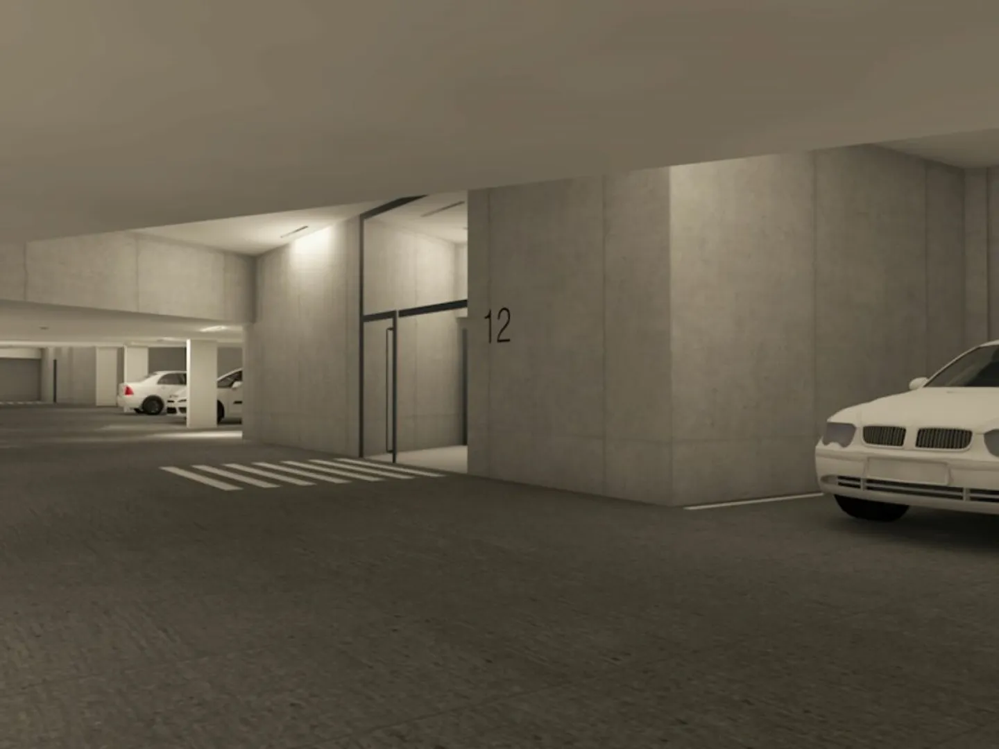 Tiefgaragenplätze ab sofort zu vermieten - Foto 2 von 3